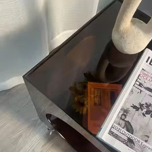 Mesa Auxiliar con Ruedas de Acrílico Transparente, Decorada por Disen, para el Lado de la Cama - Product Image 6