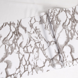 <span class=keywords><strong>Papel</strong></span> Adhesivo de <span class=keywords><strong>Vinilo</strong></span> PVC con Estampado de Mármol Jinyi, para Decoración de Paredes, Muebles y Mesas, Rollo de Película Decorativa - Product Image 6