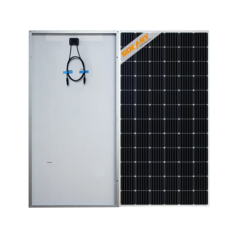 P.24 नई डिजाइन Monocrystalline सिलिकॉन वाणिज्यिक सौर पैनल 400W वाट सौर पैनलों