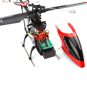 HOT <span class=keywords><strong>Wltoys</strong></span> XK 2,4G <span class=keywords><strong>RC</strong></span> Helicóptero de juguete con luz Led 4CH <span class=keywords><strong>RC</strong></span> Drone Dual Motor Indoor <span class=keywords><strong>RC</strong></span> Helicóptero para niños Regalos para niños - Product Image 5