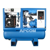 Compresseur d'air à vis H APCOM De Ar Compresseur d'air Compresseur d'air 220V 2.2kw 3kw 4kw 5.5kw 7.5kw 3hp 4hp 5hp 7.5hp 10hp