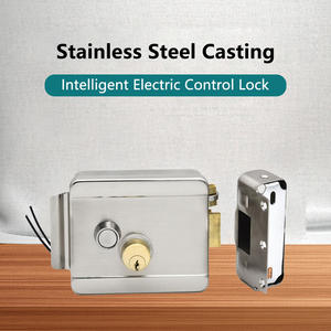 金属製ドアゲート電気ドアリムロックステンレス鋼12Vセキュリティスマート磁気電子キー - Product Image 5