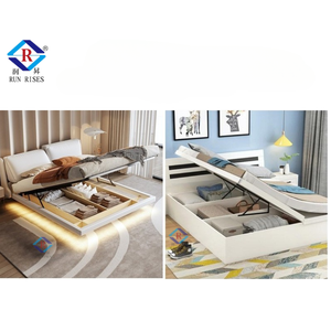 C15-1 thiết kế hiện đại khí mùa xuân nâng bản lề cơ chế cho nhà ăn phòng ngủ khách sạn ghế sofa lưu trữ làm bằng thép sắt kim loại - Product Image 5