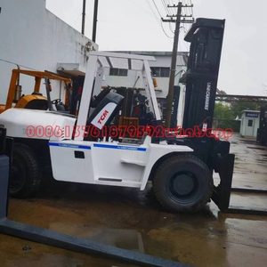 10 Ton Diesel TCM <b>Forklift</b> FD100 4WD Rough Terrain Construction Site <b>Forklift</b> with Seated Operation - Product Image 2