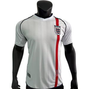 Maillot <span class=keywords><strong>de</strong></span> football rétro unisexe en polyester à manches courtes respirant pour adultes – Argentine, Barcelone, <span class=keywords><strong>Paris</strong></span> - Product Image 4