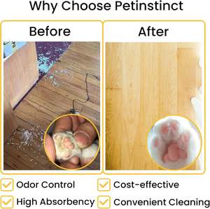 แผ่นรองซับฉี่สัตว์เลี้ยง EVA แบบขายส่ง ทนทานต่อการสึกหรอ กันลื่น พับได้ ซักล้างทำความสะอาดได้ พร้อมกล่องกรองทราย - Product Image 6