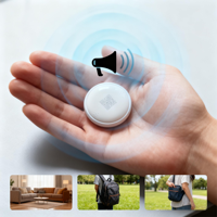 Mini traceur intelligent à double système compatible avec l'application Android IOS Find My, dispositif anti-perte Bluetooth