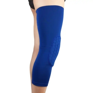 Nén mặc tăng cường Sụp Đổ bằng chứng chống trượt tổ ong bóng rổ Hex chân đầu gối tay áo Pad - Product Image 6