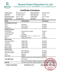 10:1 20:1 ekstrak <span class=keywords><strong>Rhodiola</strong></span> Crenulata terkonsentrasi <span class=keywords><strong>Rhodiola</strong></span> Rosea ekstrak 3% salidrosida Herbal cair suplemen gratis sampel - Product Image 2