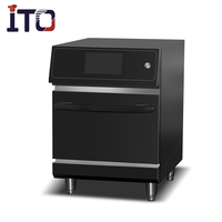 Four à convection accélérée à grande vitesse pour boulangerie professionnelle, équipement de restauration, four à micro-ondes commercial, four à air chaud