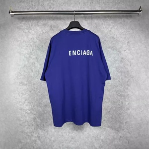 Nuova <span class=keywords><strong>T</strong></span>-<span class=keywords><strong>shirt</strong></span> Classica B-brand in Cotone <span class=keywords><strong>Paris</strong></span> SS23 con Stampa Logo Anteriore e Posteriore, Traspirante, Vestibilità Ampia, Unisex, Manica Corta, Vendita all'Ingrosso - Product Image 4