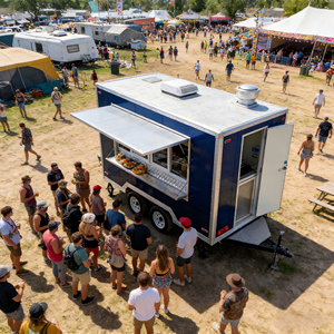 Remorque de Food Truck Unique et Économique, Entièrement Équipée, pour Grillades Mobiles, Snacks et Tacos – Chariot Commercial Équipé - Product Image 3