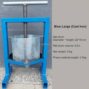 Precio al por mayor Manual vegetal relleno pimienta fruta exprimidor máquina de prensa mano grasa escoria pastel máquina de prensado - Product Image 5