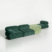 Módulo modular de material de tela para sala de estar, conjunto de sofás de nuevo diseño de moda