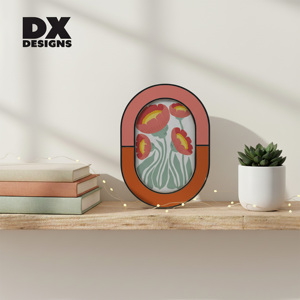 DX thiết kế kim loại đương đại hình ảnh khung Set cho tường trang trí nội thất số lượng lớn Nhà cung cấp biểu tượng tùy chỉnh - Product Image 5