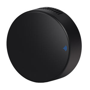 Control remoto inteligente YKQ003B WiFi IR RF con control por aplicación universal para aire acondicionado, ventilador, sistema de hogar inteligente, color negro - Product Image 1