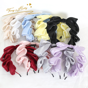Diadema de Pelo con Hilo Estilo Lolita Japonesa de Tracy & Herry, Lindo Accesorio para el Cabello Estilo Chino, Diadema con Lazo - Product Image 2