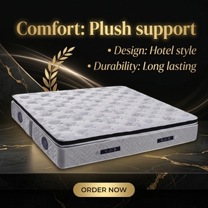 Materasso Ortopedico Trapuntato Bianco Traspirante con Molle Insacchettate, Materasso Contemporaneo a Doppia Faccia <span class=keywords><strong>per</strong></span> Appartamenti, Hotel e Camere da <span class=keywords><strong>Letto</strong></span> - Product Image 5