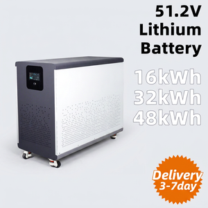 แบตเตอรี่สำรองพลังงานแสงอาทิตย์แบบติดผนังเคลื่อนย้ายได้ สำหรับ EU USA Stock 51.2V 314Ah LiFePO4 รุ่น MB31 8000 รอบการใช้งาน - Product Image 1
