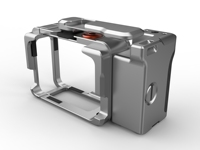 Kit de poignée en aluminium de haute qualité pour caméra d'action Insta360 Ace Pro 2, support de cage, fixation rapide, accessoires griffe porte-accessoires