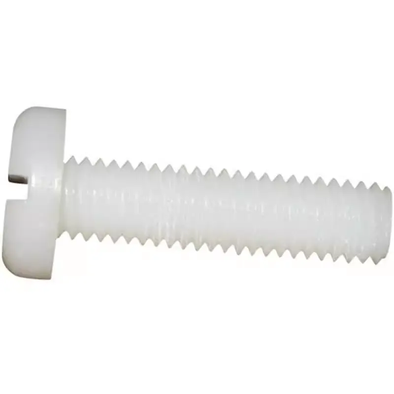 Nhựa khe cắm Pan đầu Polyamide Nylon PA66 vít nhựa vít và NUT nhựa Bolt