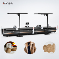 Mesin Pemotong Layout Sepatu, Boots, dan Tas Kulit AOL-6816 Dual Station Otomatis Penuh Digital Presisi Tinggi Ramah Lingkungan