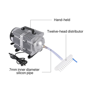 เครื่องอัดอากาศ 135W กำลังการผลิต 120 ลิตร/นาที ได้รับการรับรองมาตรฐาน CE หัวฉีดทองแดงพร้อมตัวกระจายลม 12 หัว จัดจำหน่ายโดย OEM - Product Image 2
