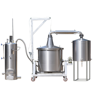 Macchina per Distillazione di Spirito Bianco con Motore Reversibile in Acciaio Inox da 200 Litri - Product Image 1