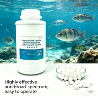 Granulés d'oxygène actif au dioxyde de chlore Natureleed (pureté 99,99 %) pour le traitement de l'eau en aquaculture, contrôle des odeurs et des boues