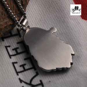 Santa Claus <b>Titanium</b> Steel Necklace Pendant Unisex Gift Jewelry SP1057 - Product Image 4