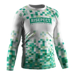 เสื้อรัดกล้ามเนื้อสำหรับฝึกซ้อมยิวยิตสู ยูโด ต่อสู้ MMA BJJ แบบขายส่ง OEM - Product Image 3