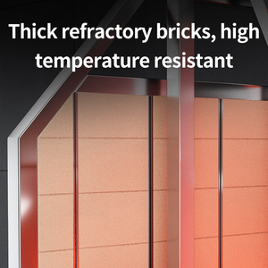 Parrilla de barbacoa de carbón multifuncional comercial para Hotel de carne Burger Shop Meat Roaster para aplicaciones de panadería - Product Image 3