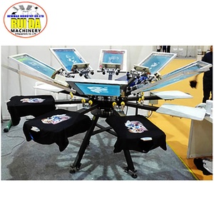 เครื่องพิมพ์สกรีนเสื้อยืด DGRUIDA NS808-MR พร้อมระบบไมโครรีจิสเตอร์ และพาเลทอะลูมิเนียม พร้อมเครื่องอบแห้งแบบแฟลช ND606 - Product Image 4