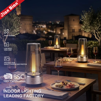 Lanterne de table LED sans fil portable pour extérieur, lampe de chevet, haut-parleur de patio pour jardin et resort