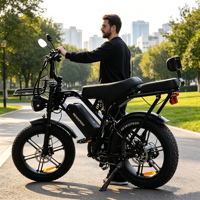Vélo électrique de ville X80PRO à prix abordable, 20 pouces, 250W, 48V 15AH, 7 vitesses, vélo électrique de ville à pneus larges