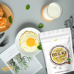 In magazzino D3 1000 IU K2 200MCG Softgel capsula di vitamina integratore alimentare per adulti - Product Image 2