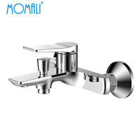 Robinet de douche mural en laiton de luxe au design unique Momali, robinet de salle de bain, mélangeur de bain, robinets de douche en laiton