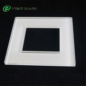 Felix Glass - Panneau de prise murale en verre, plaques de verre pour interrupteur d'éclairage, interrupteur tactile électrique en verre - Product Image 5