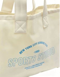 Custom Cotton Canvas Tote Bag Wholesale Reusable Handle Shopping Bag with Customized Logo <b>Printed</b> - Product Image 3