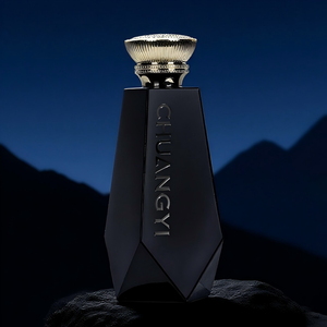 Bán buôn tùy chỉnh-thực hiện 100ml sang trọng và độc đáo vuông chất lượng cao rõ ràng chai nước hoa thủy tinh phun - Product Image 3