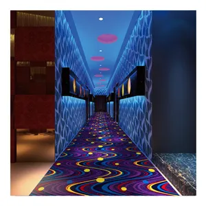 Tapis imprimé en Nylon coréen, tapis coupe-feu pour hôtel, résistant au feu, prix d'usine