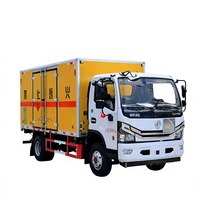 Camión de Transporte de Mercancías Peligrosas Dongfeng HOWO de 5 Toneladas a Precio Económico, Equipo a Prueba de Explosiones