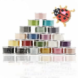 خيط مطرز Miyuki ، 50 ياردة لفة DIY حبل مجوهرات ملون اليابان - Product Image 2