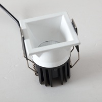 Plafonnier encastré carré Mini LED maison salon Protection des yeux vers le bas Villa Anti éblouissement spots éclairage intérieur