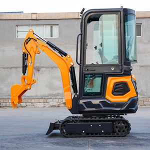 Envío Gratis: Mini Excavadora de 1 Tonelada para el Hogar, Maquinaria Excavadora de Orugas, Excavadoras de 1.5 y 1.2 Toneladas con Motor EPA 5 - Product Image 1