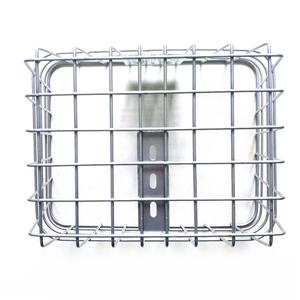 Cesta de malla de Metal <span class=keywords><strong>para</strong></span> <span class=keywords><strong>bicicleta</strong></span> de montaña, cesta plegable delantera con mango de liberación rápida - Product Image 1