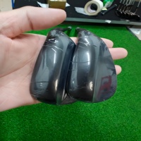 Ensemble de fers de golf unisexe - Manche en graphite et acier, finition acier inoxydable, droitier, durable pour usage extérieur/compétition