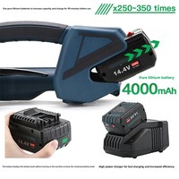 Machine de cerclage V1 V2 à prix réduit boîte électrique pour animaux de compagnie ceinture de bande boîtes de dessin animé outil de cerclage à piles avec une batterie