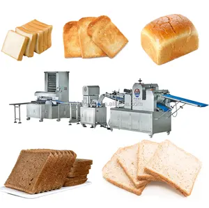 산업용 토스트 빵 기계 자동 토스트 빵 생산 라인 베이커리