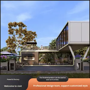 Jalan Komersial Pasar Malam Jalan Selebriti Internet Rumah Kapsul Mobile Desain Modern Aluminium Penerbangan Fluorokarbon - Product Image 4